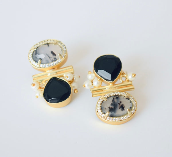 Opposites Attract Asymmetrical Studs